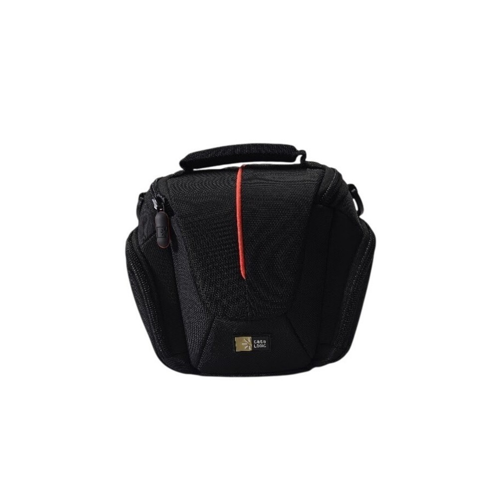 Case Logic Black Camera Bag Case Compact‎ Digital Camera Case with Orange Accent